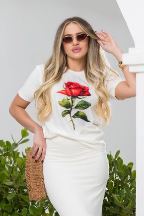 camiseta feminina off rosa 5