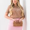 camiseta feminina marrom claro laco saint tropez 3