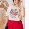 camiseta feminina oversized chocolate morango berry best 6