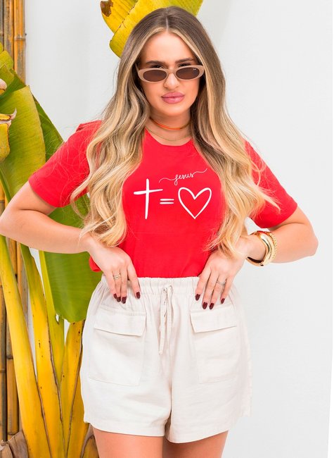 batch camiseta feminina vermelha natal jesus
